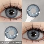 EYESHARE Blackspot Blue Contact Lens