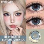 EYESHARE Boston Blue Contact Lens