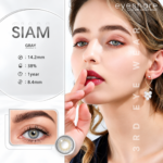 EYESHARE Siam Gray Contact Lens