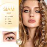 EYESHARE Siam Brown Contact Lens