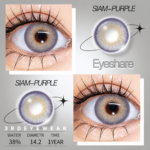 EYESHARE Siam Violet Contact Lens