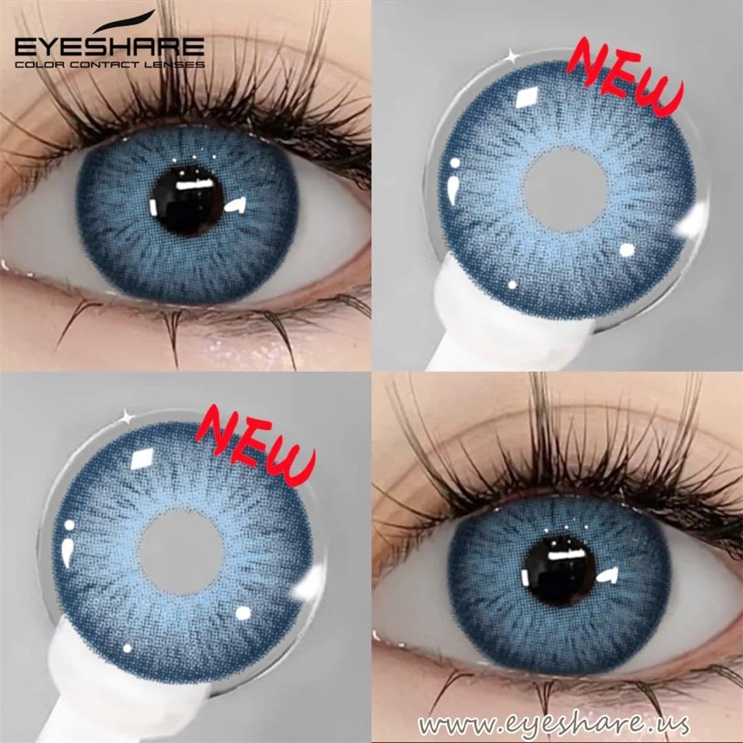EYESHARE Sahara Blue Colored Contact Lenses Collection in Bangladesh - Image 2