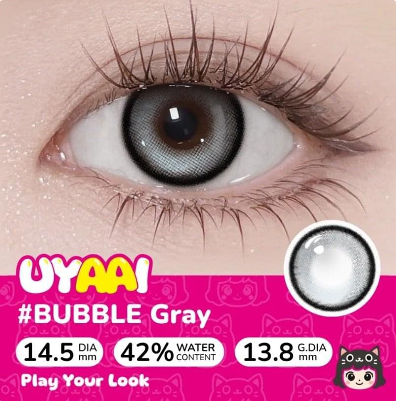 UYAAI Bubble Grey Color Lens | Available with Power Lens | New Arrival - Image 1