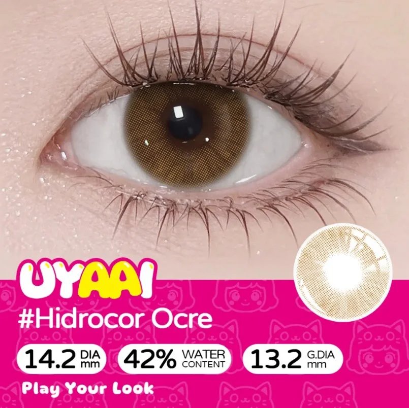 UYAAI Ochre Color Lens | Available with Power Lens | New Arrival - Image 1