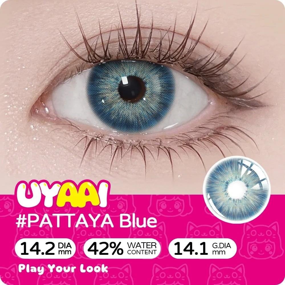 UYAAI Pattaya Blue Color Lens | Available with Power Lens | New Arrival - Image 1