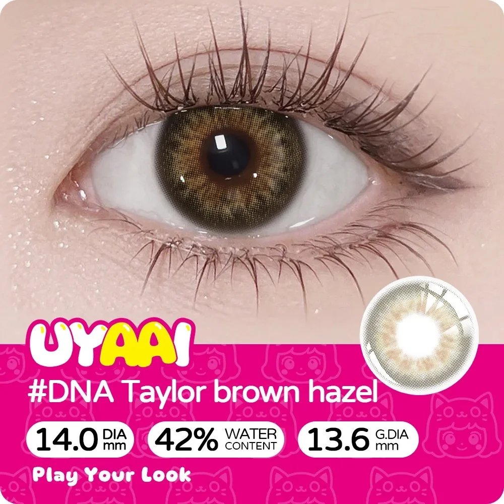 UYAAI Taylor Brown Color Lens | Available with Power Lens | New Arrival - Image 1
