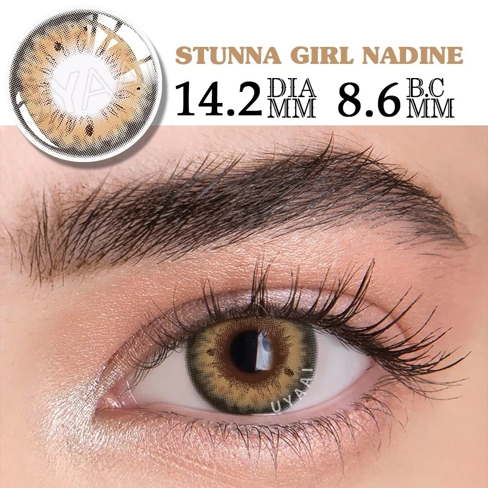 UYAAI Stunna Girl Nadine Color Lens | Available with Power Lens | New Arrival - Image 1