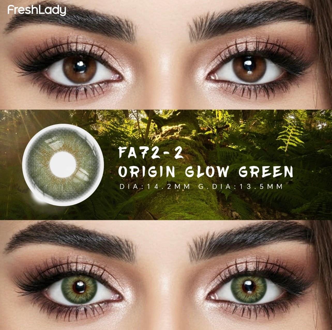 Freshlady Origin Glow Green