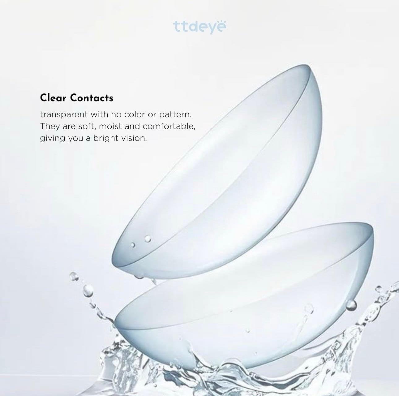 screenshot-12 TTDEYE Transparent Clear PowerContact Lenses | 1 Year - Image 1