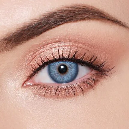 Freshlady I Heart Blue Contact Lens