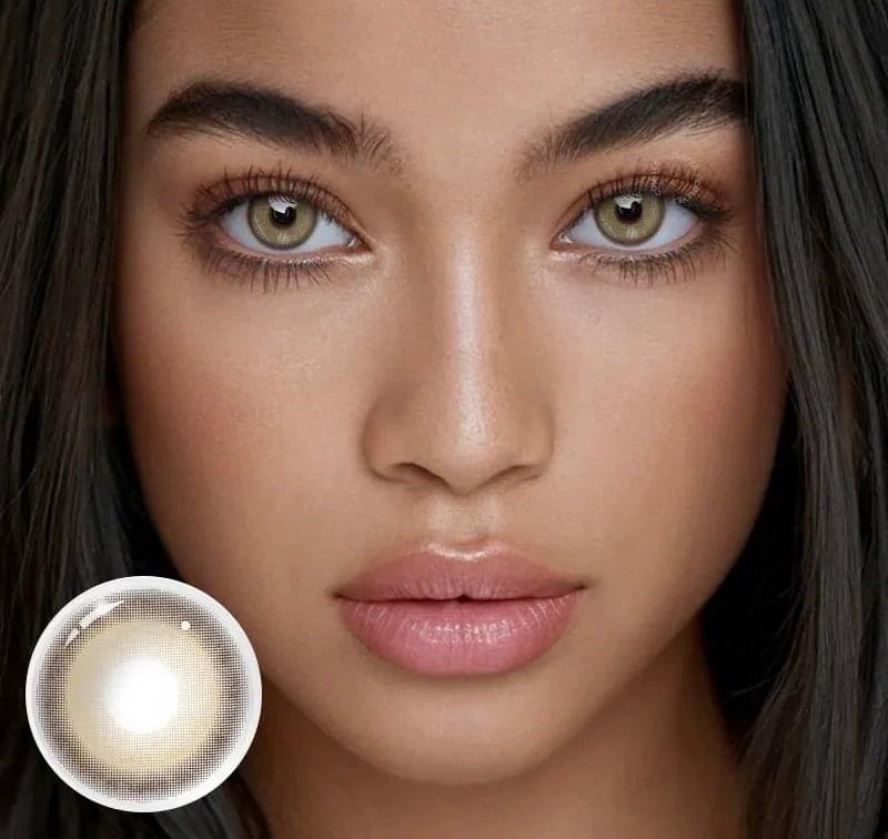 Freshlady Hybrid Brown Contact Lens