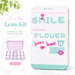 Mint Smile Flower 6-in-1 Premium Contact Lens Kit Box